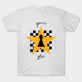 Pawn Star Chess Design T-Shirt